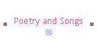 Poetry and Songs